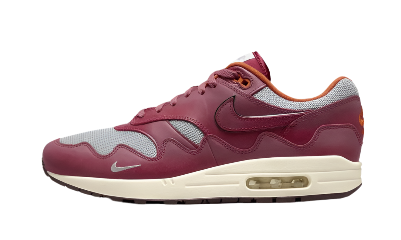 Nike Air Max 1 Patta Rush Maroon - UNISOLE