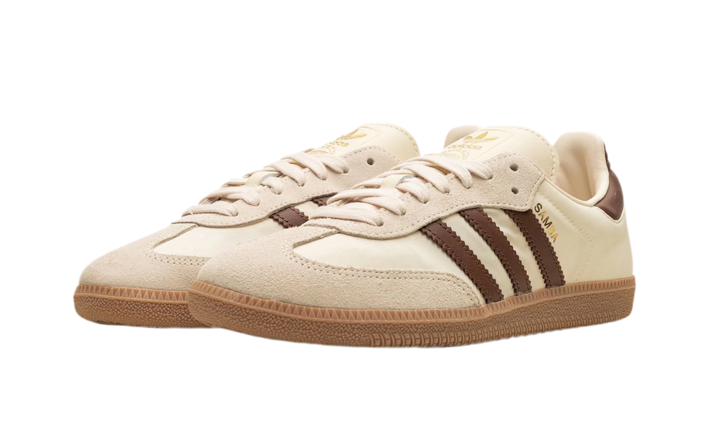 Adidas Samba Cream White Preloved Brown - UNISOLE