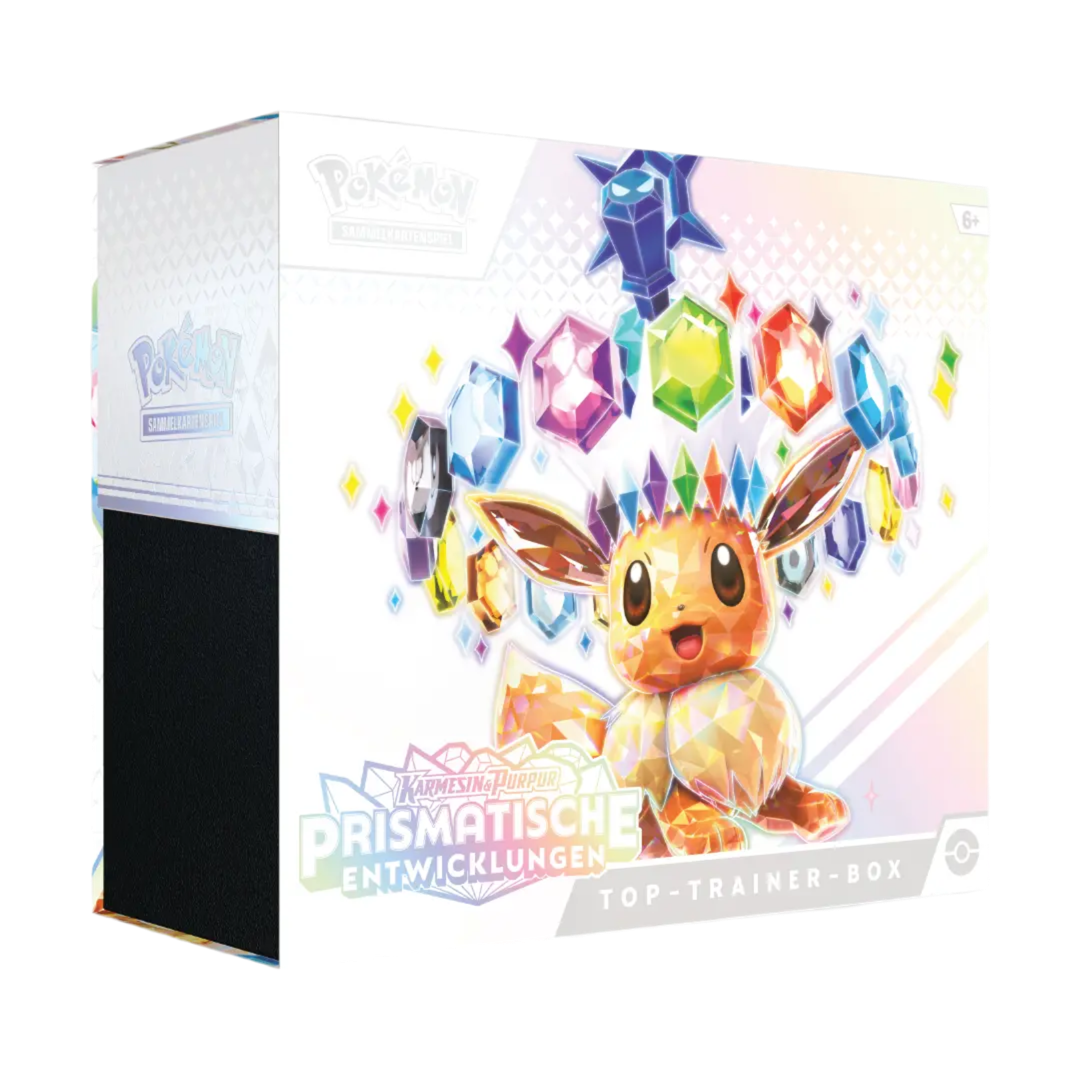 Pokémon Prismatische Entwicklungen Top-Trainer-Box Karmesin & Purpur - UNISOLE