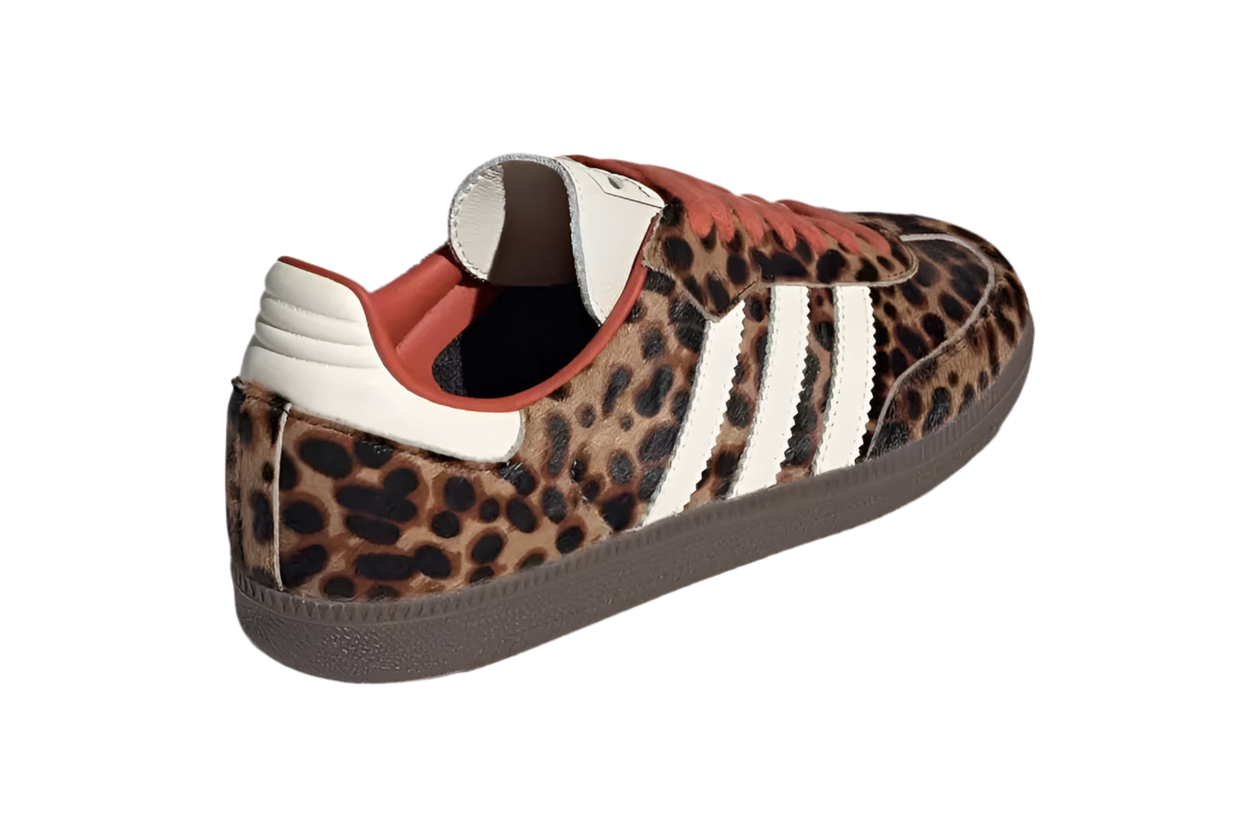 Adidas Samba Leopard Preloved Rot - UNISOLE