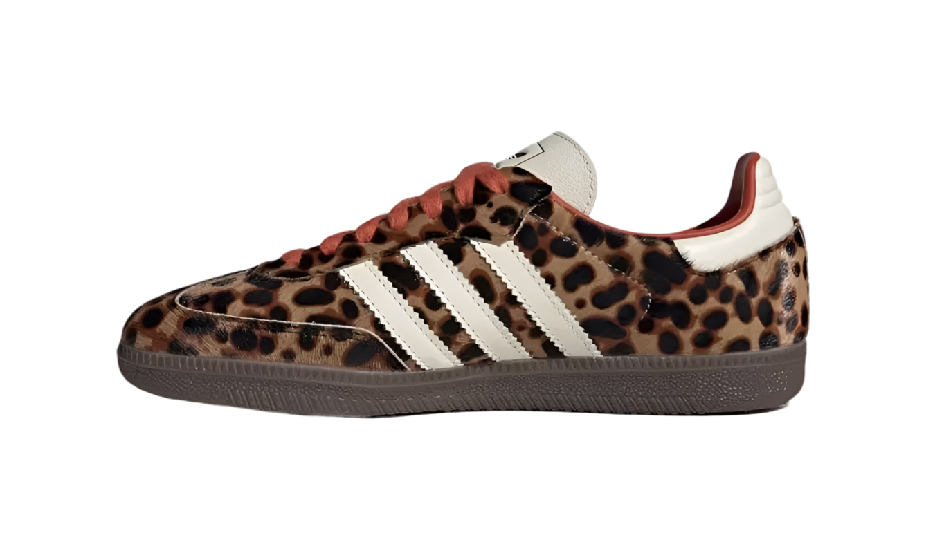 Adidas Samba Leopard Preloved Rot - UNISOLE