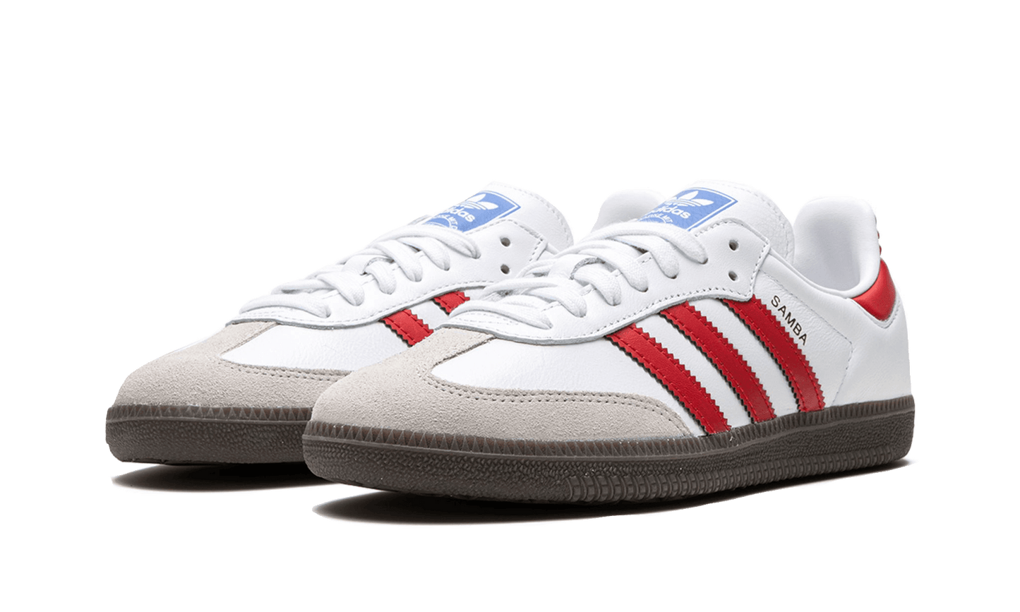 Adidas Samba OG White Red - UNISOLE