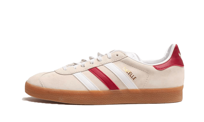 Adidas Gazelle Indoor Aluminum Collegiate Burgundy - UNISOLE
