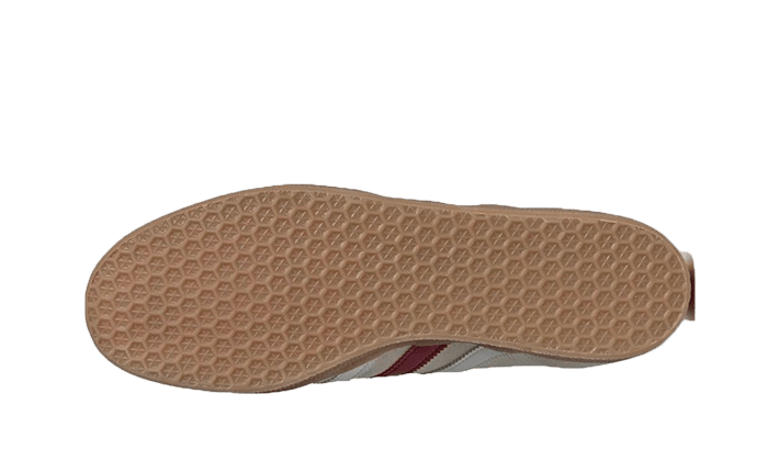 Adidas Gazelle Indoor Aluminum Collegiate Burgundy - UNISOLE