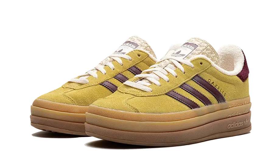 Adidas Gazelle Bold Almost Yellow - UNISOLE