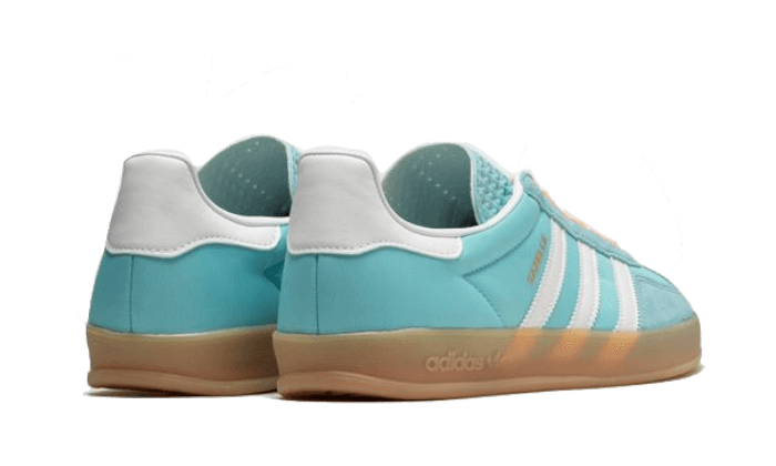 Adidas Gazelle Indoor Preloved Blue White Gum - UNISOLE