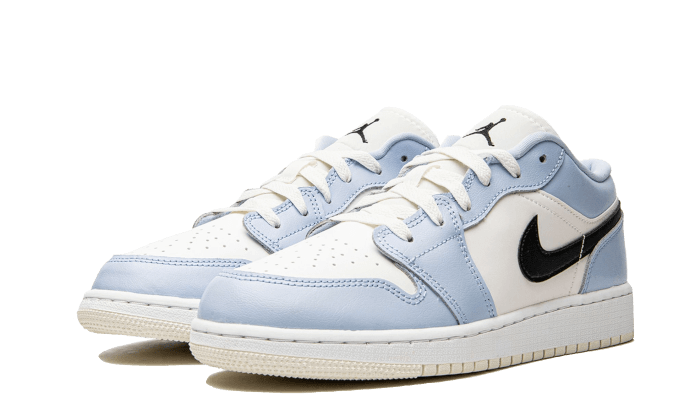 Air Jordan 1 Low Ice Blue Black - UNISOLE