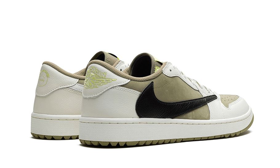 Air Jordan 1 Retro Low Golf Travis Scott Neutral Olive - UNISOLE