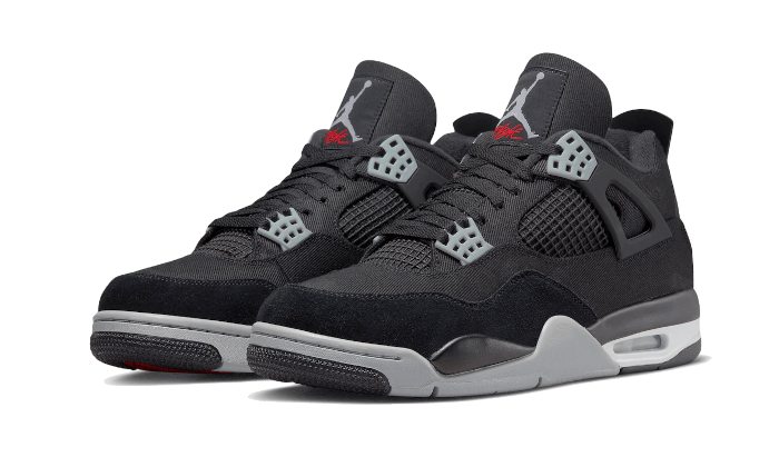 Air Jordan 4 Black Canvas - UNISOLE