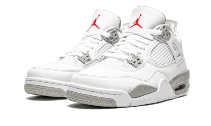 Air Jordan 4 Tech White (White Oreo) - UNISOLE