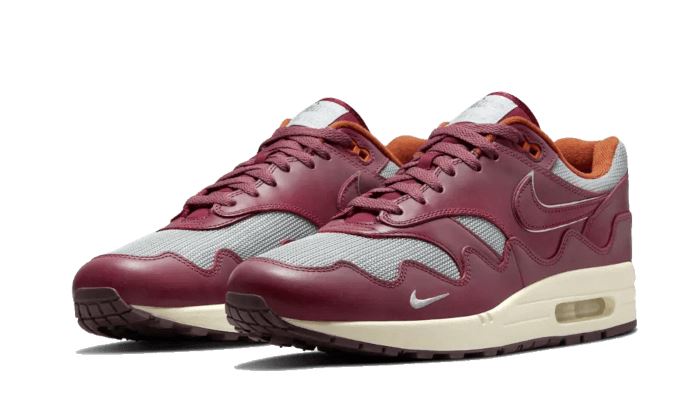 Nike Air Max 1 Patta Rush Maroon - UNISOLE