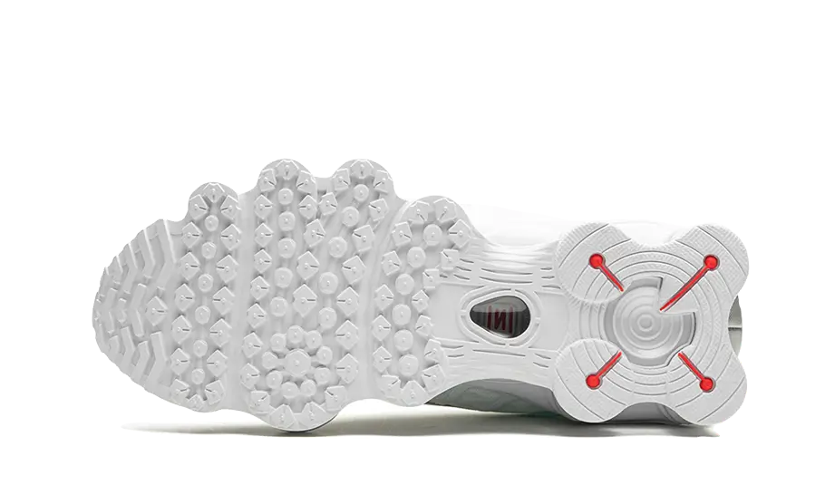 Nike Shox TL White Metallic Silver Max Orange - UNISOLE