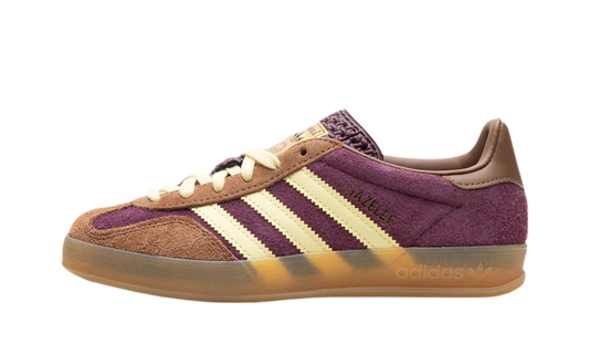 Adidas Gazelle Indoor Maroon Almost Yellow, Preloved Brown - UNISOLE