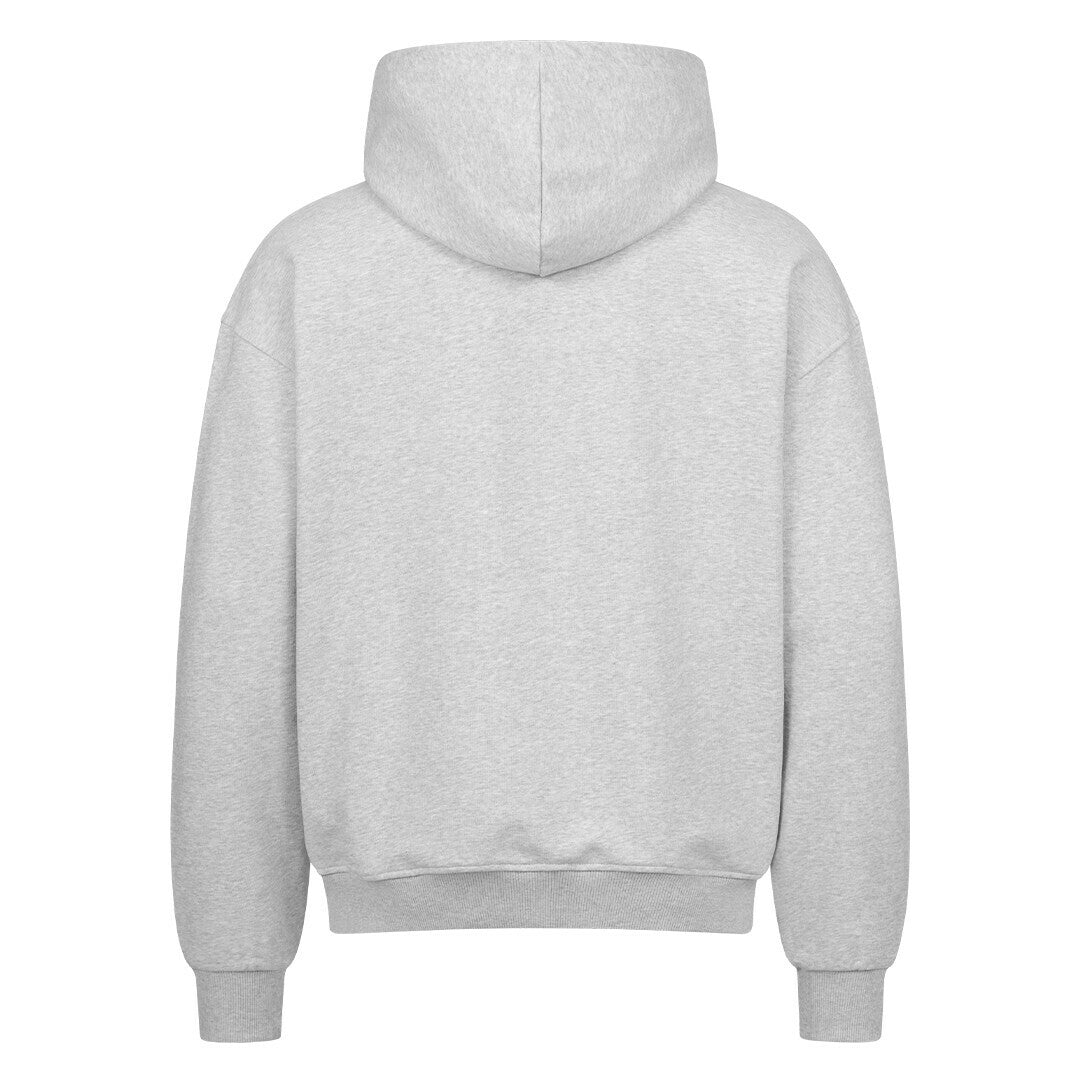 Oversized Basic Zipper Hoodie - UNISOLE