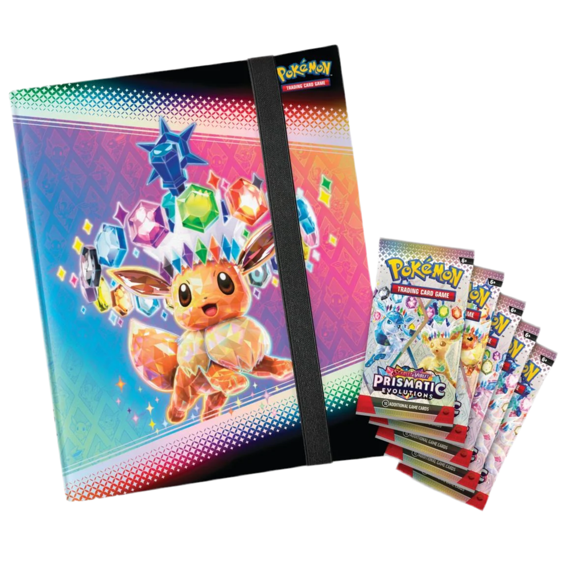 Pokémon Prismatic Evolutions Binder Collection