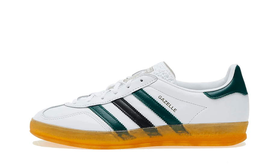 Adidas Gazelle Indoor White Collegiate Green - UNISOLE