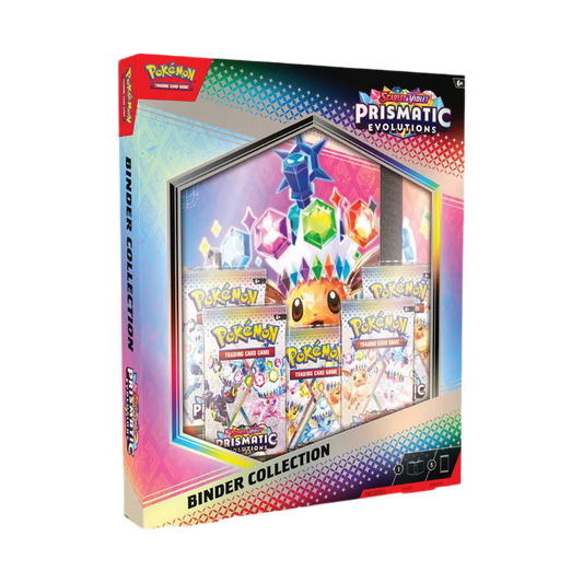 Pokémon Prismatic Evolutions Binder Collection