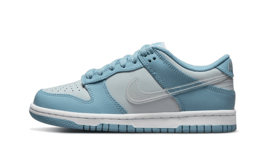 Nike Dunk Low Clear Swoosh Blue - UNISOLE