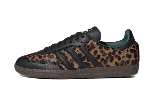 Adidas Samba Leopard Schwarz Grün - UNISOLE