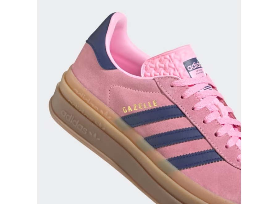 pink glow adidas gazelle
