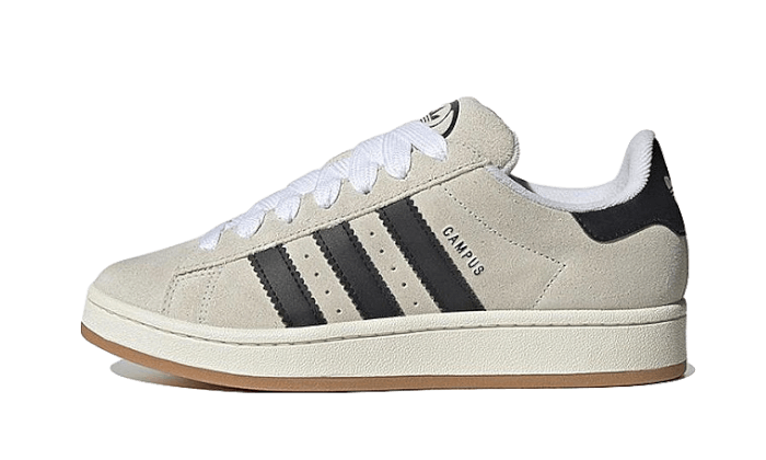 Adidas Campus 00's Crystal White Core Black - UNISOLE