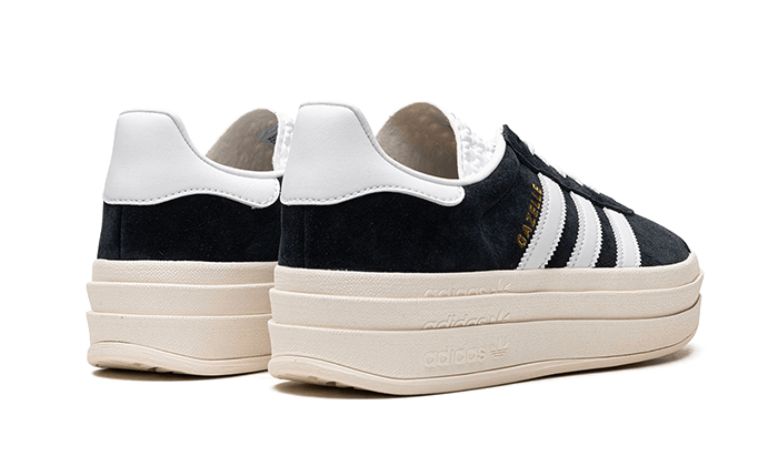 Adidas Gazelle Bold Core Black White - UNISOLE