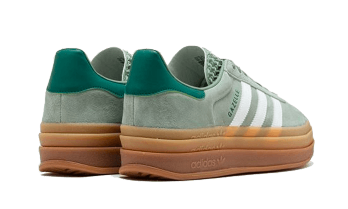 Adidas Gazelle Bold Silver Green - UNISOLE