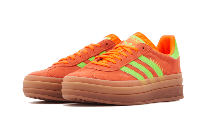 Adidas Gazelle Bold Solar Orange Solar Green - UNISOLE