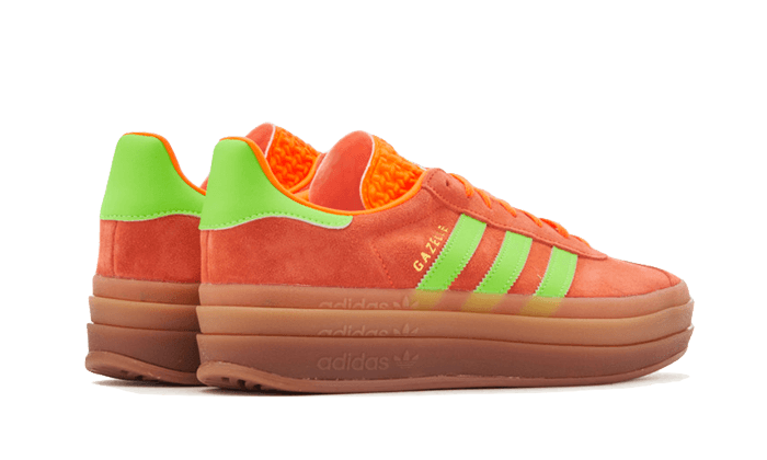 Adidas Gazelle Bold Solar Orange Solar Green - UNISOLE