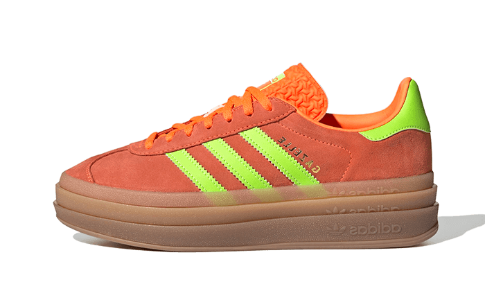 Adidas Gazelle Bold Solar Orange Solar Green - UNISOLE