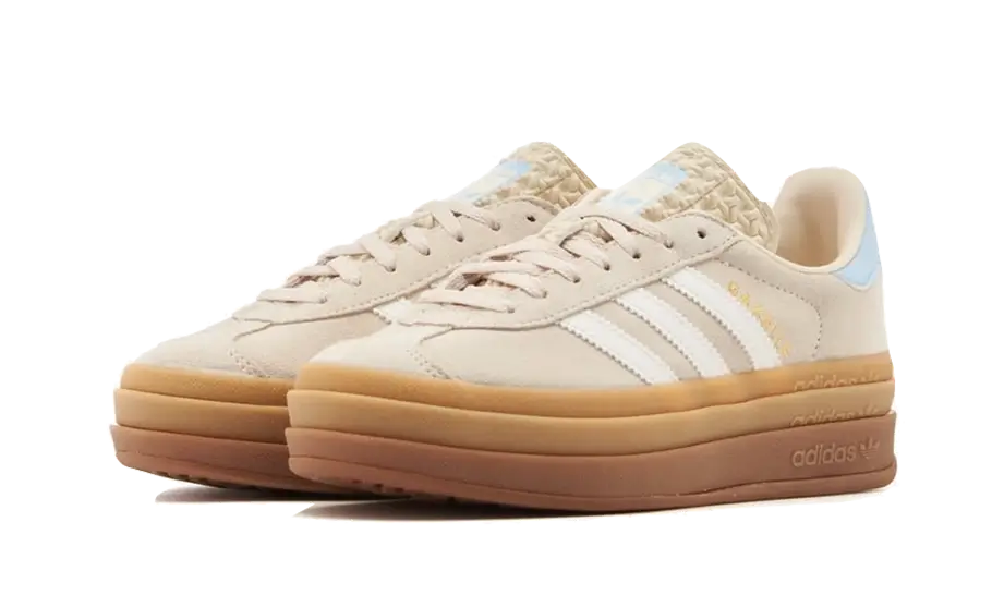 Adidas Gazelle Bold Wonder White Clear Sky - UNISOLE