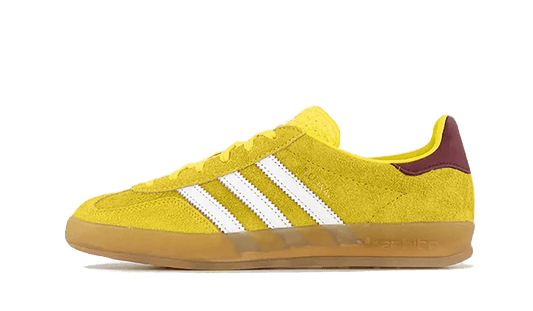 Adidas Gazelle Indoor Bright Yellow Burgundy - UNISOLE