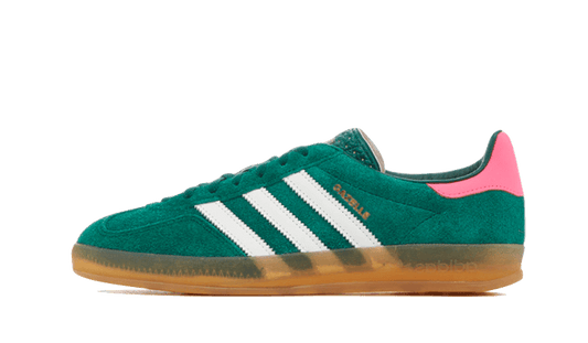 Adidas Gazelle Indoor Collegiate Green Lucid Pink - UNISOLE