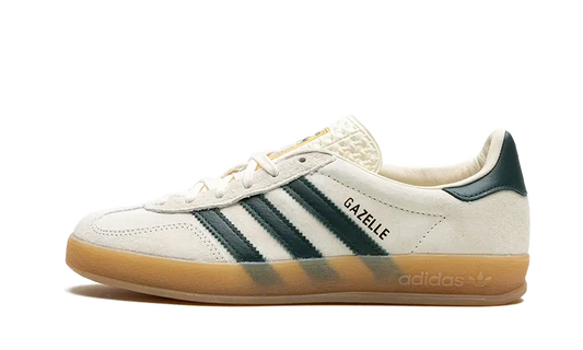 Adidas Gazelle Indoor Cream White Collegiate Green Gum - UNISOLE