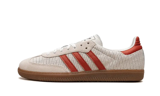 Adidas Samba OG Crystal White Preloved Red - UNISOLE