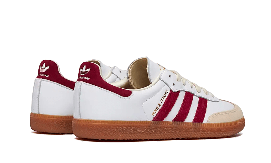 Adidas Samba OG Sporty & Rich White Core Burgundy - UNISOLE