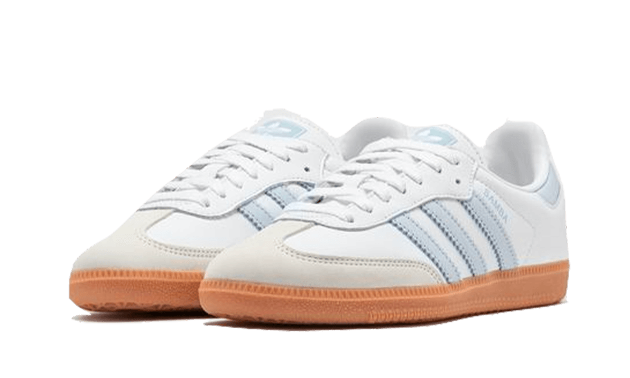 Adidas Samba OG White Halo Blue Gum - UNISOLE