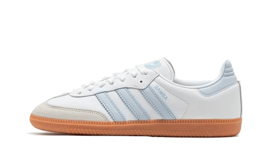 Adidas Samba OG White Halo Blue Gum - UNISOLE