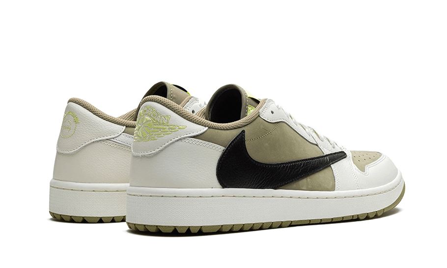 Air Jordan 1 Retro Low Golf Travis Scott Neutral Olive - UNISOLE