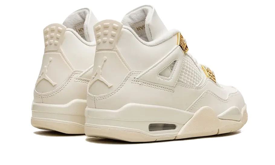 Air Jordan 4 Sail Metallic Gold - UNISOLE