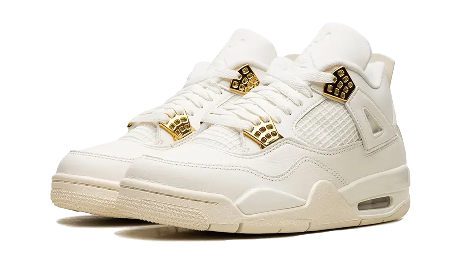 Air Jordan 4 Sail Metallic Gold - UNISOLE