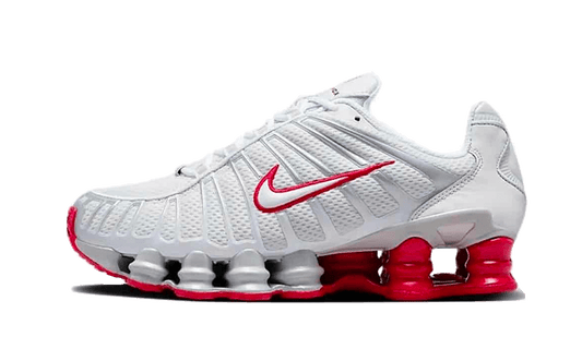 Nike Shox TL Platinum Tint Gym Red - UNISOLE