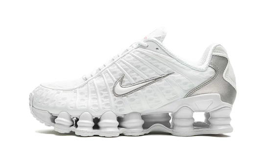 Nike Shox TL White Metallic Silver Max Orange - UNISOLE